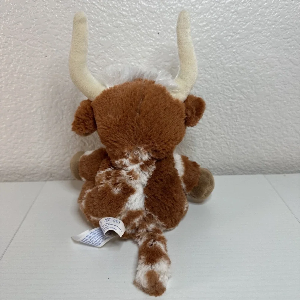 Build-A-Bear Mini Beans Longhorn Cow 5
